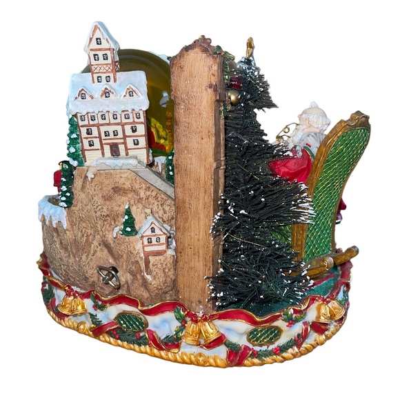 Grandeur Noel Christmas Musical Animated Water Globe Collectors Edition WORKS - Picture 10 of 15
